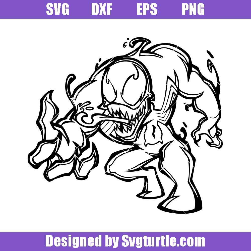 Venom mutant monster svg venom svg venom and spiderman svg