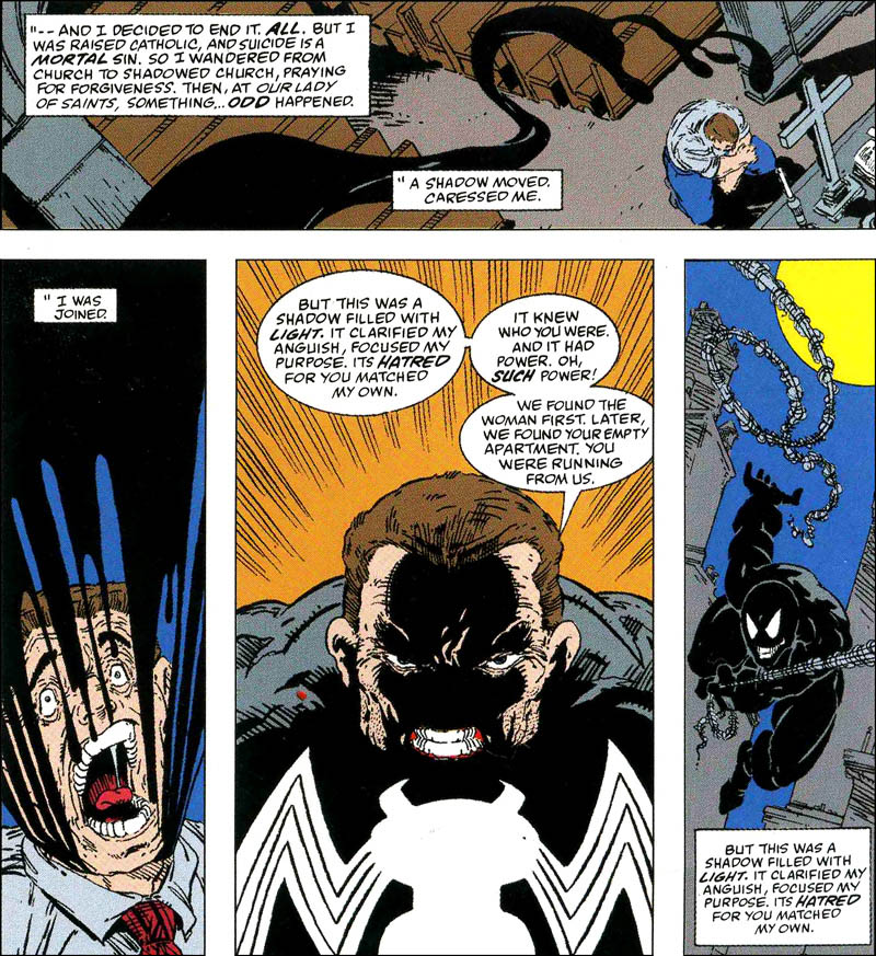 Venom symbiote earth