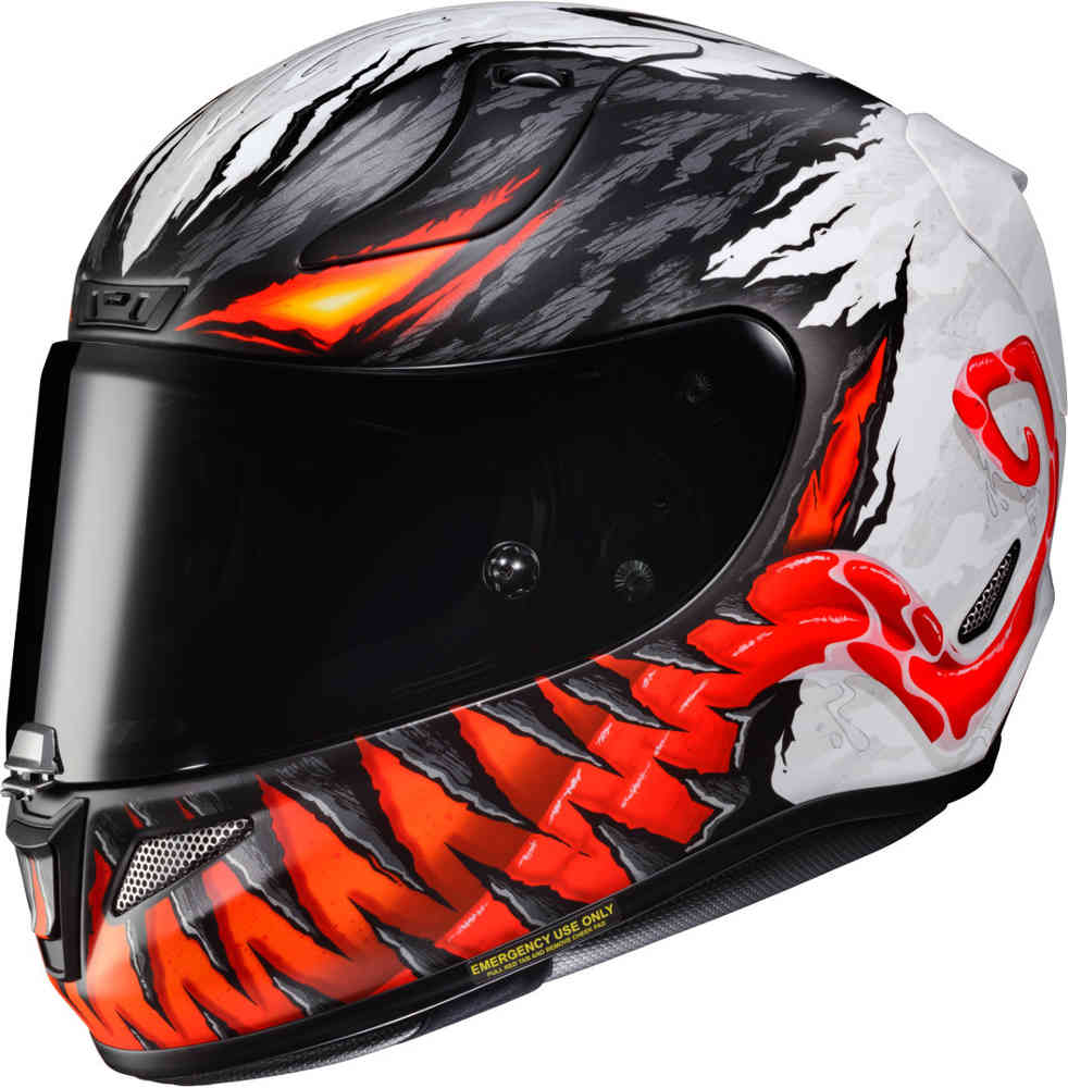 Hjc rpha anti venom marvel helmet