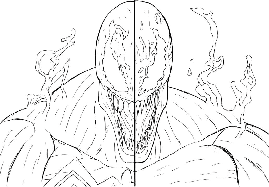 Carnage coloring pages printable for free download