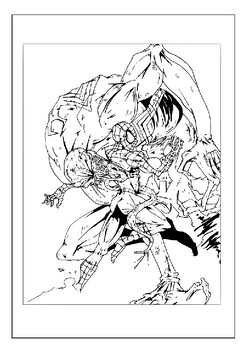 Enter the marvel universe with our venom coloring pages collection for kids