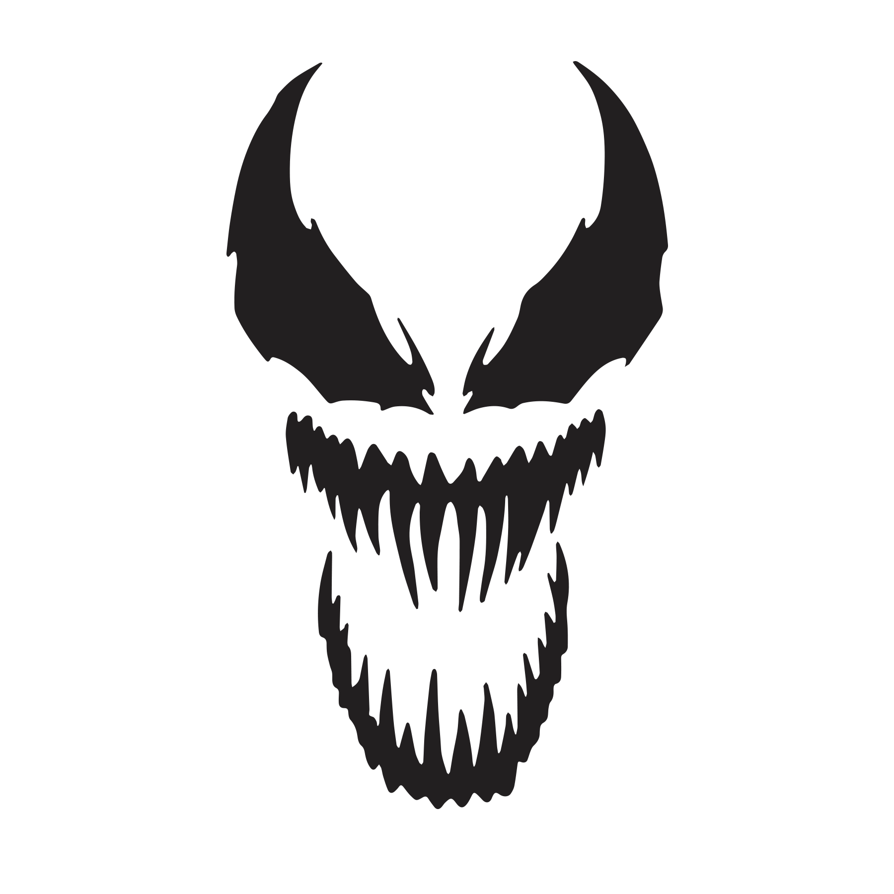 Marvel ics venom face â goodall vinyl