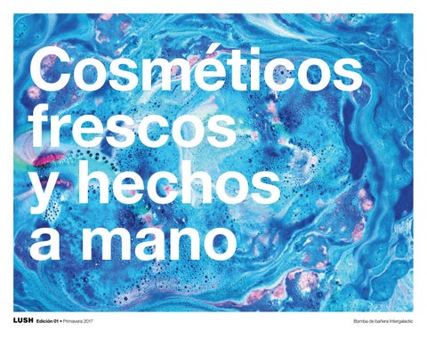 Cosmãticos frescos y hechos a mano ediciãn