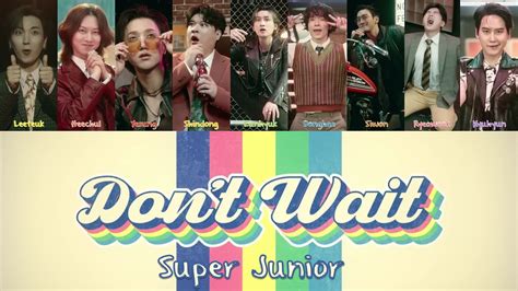 Don t wait lyrics