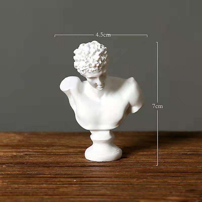 David venus athena sona godss bust art sculpture resin crafts corations for home mini gypsum statue arts material