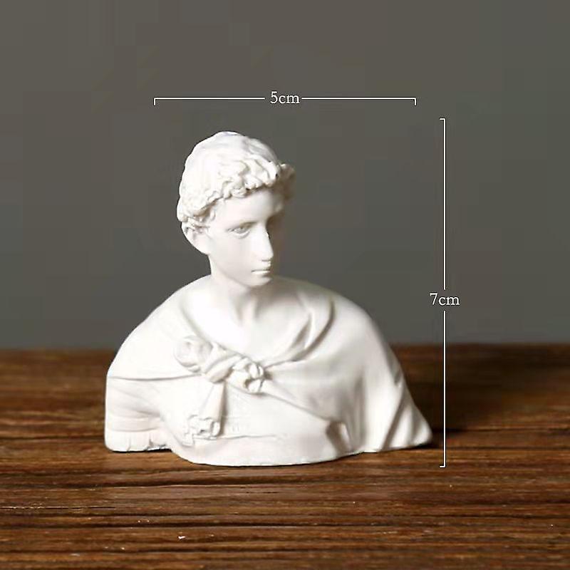 David venus athena sona godds bust art sculpture rin crafts decorations for home mini gypsum statue arts material