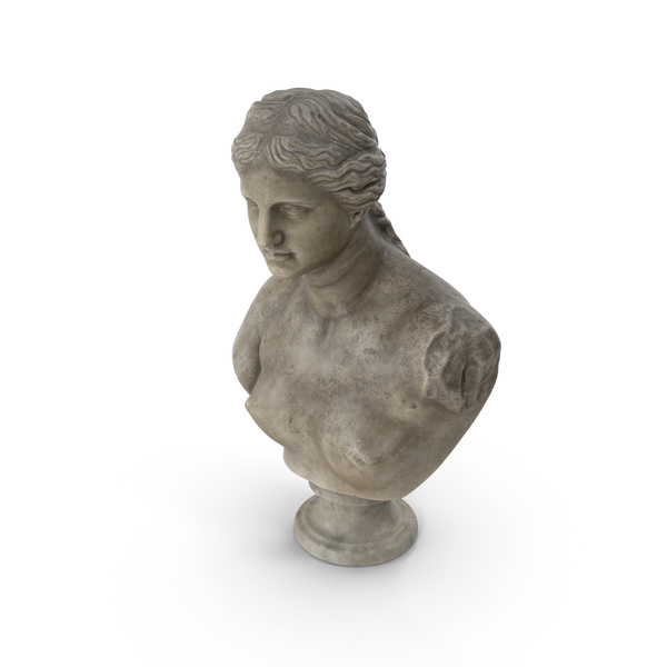 Venus de milo bust colored png images psds for download