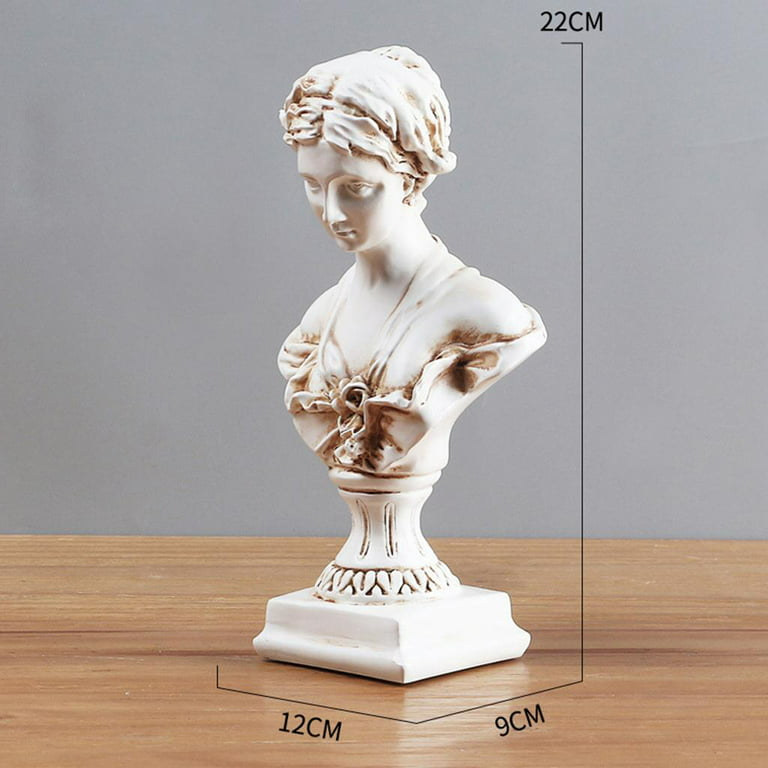 European style famous people head portraits bust statue home decoration resin sculptures figurine art