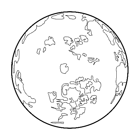 Venus coloring page