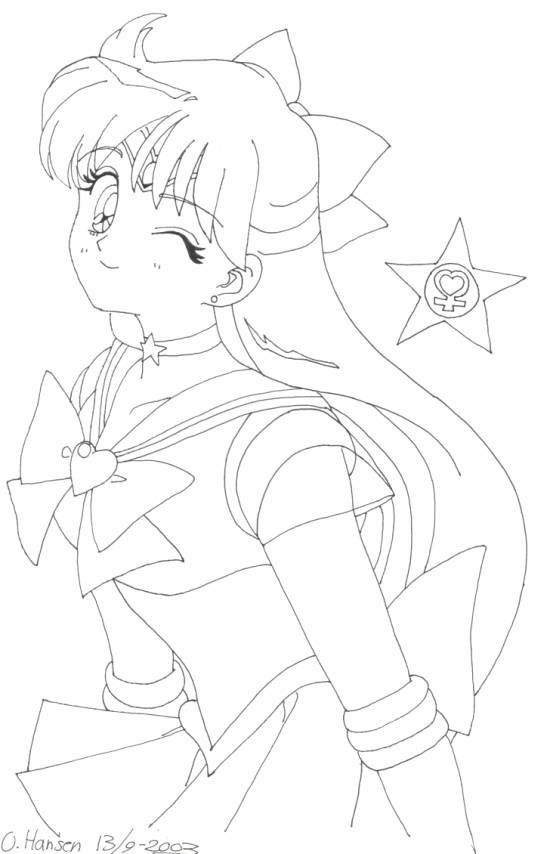 Venus by usagisailormoon on deviantart sailor moon coloring pages sailor moon art sailor moon fan art