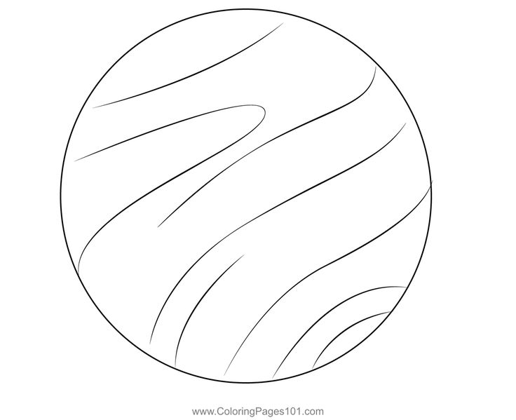 Planet venus coloring page planet coloring pages coloring pages color