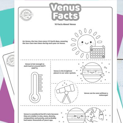 Fun venus facts for kids to print and play kids activities blog