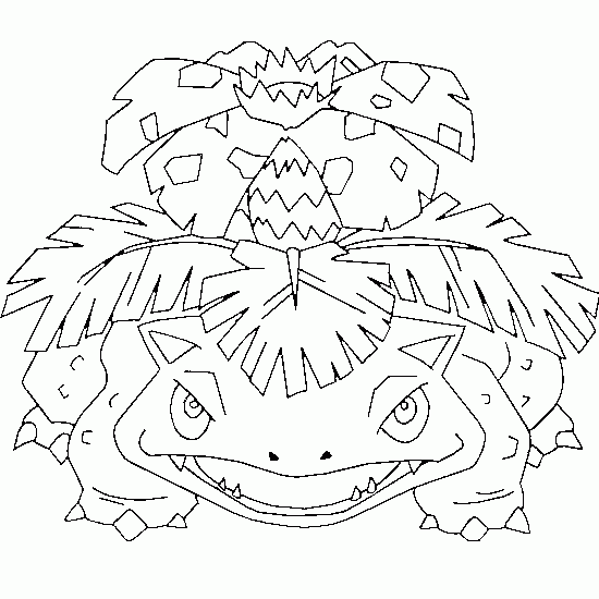 Venusaurfreepokemoncoloringpage coloring coloriage pokemon coloriage dessin a colorier