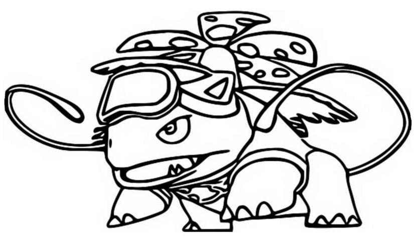 Coloring page pokãmon unite