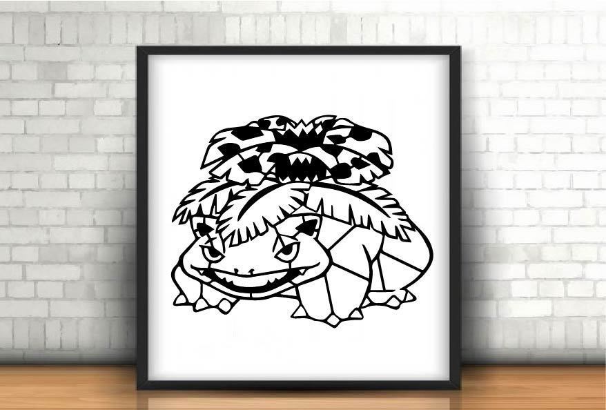 Free stl file venusaur pokemon decoration no support needed ðãd printable model to downloadãcults