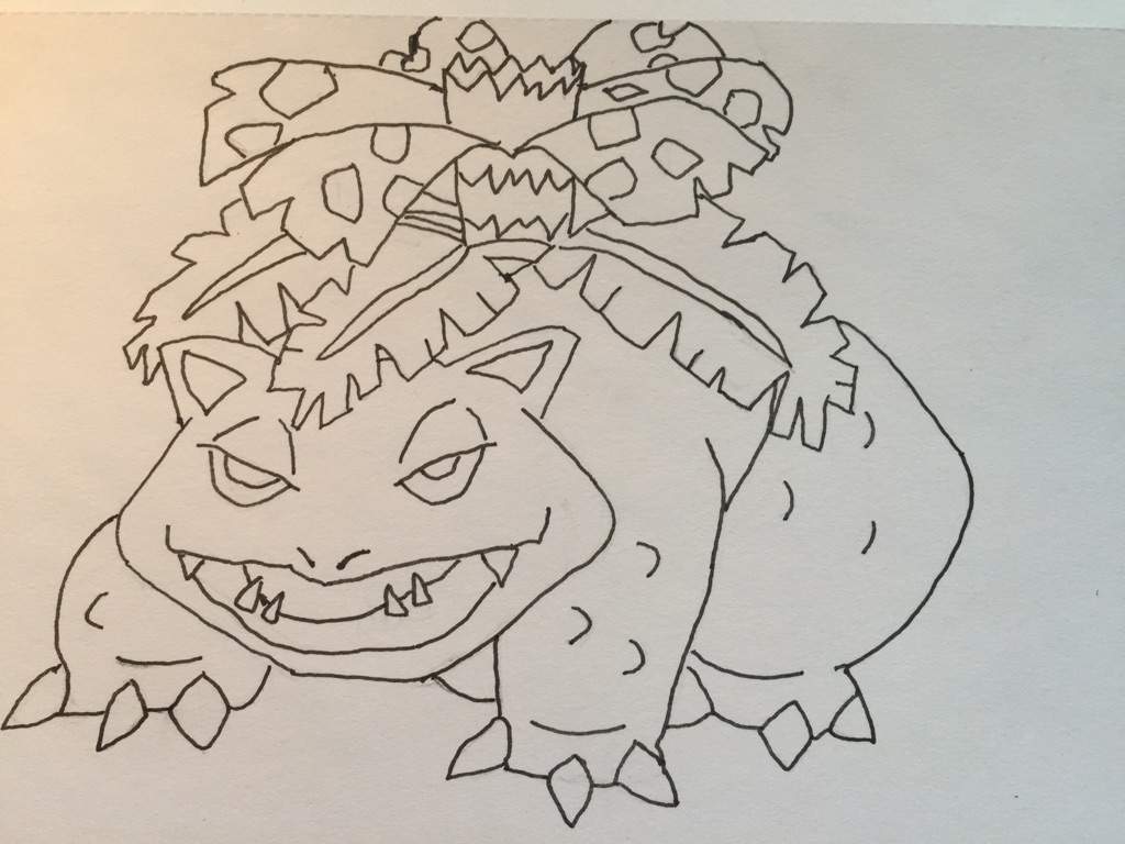 Drawing the pokãdex venusaur pokãmon amino