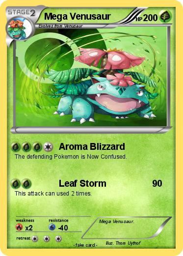 Pokemon mega venusaur