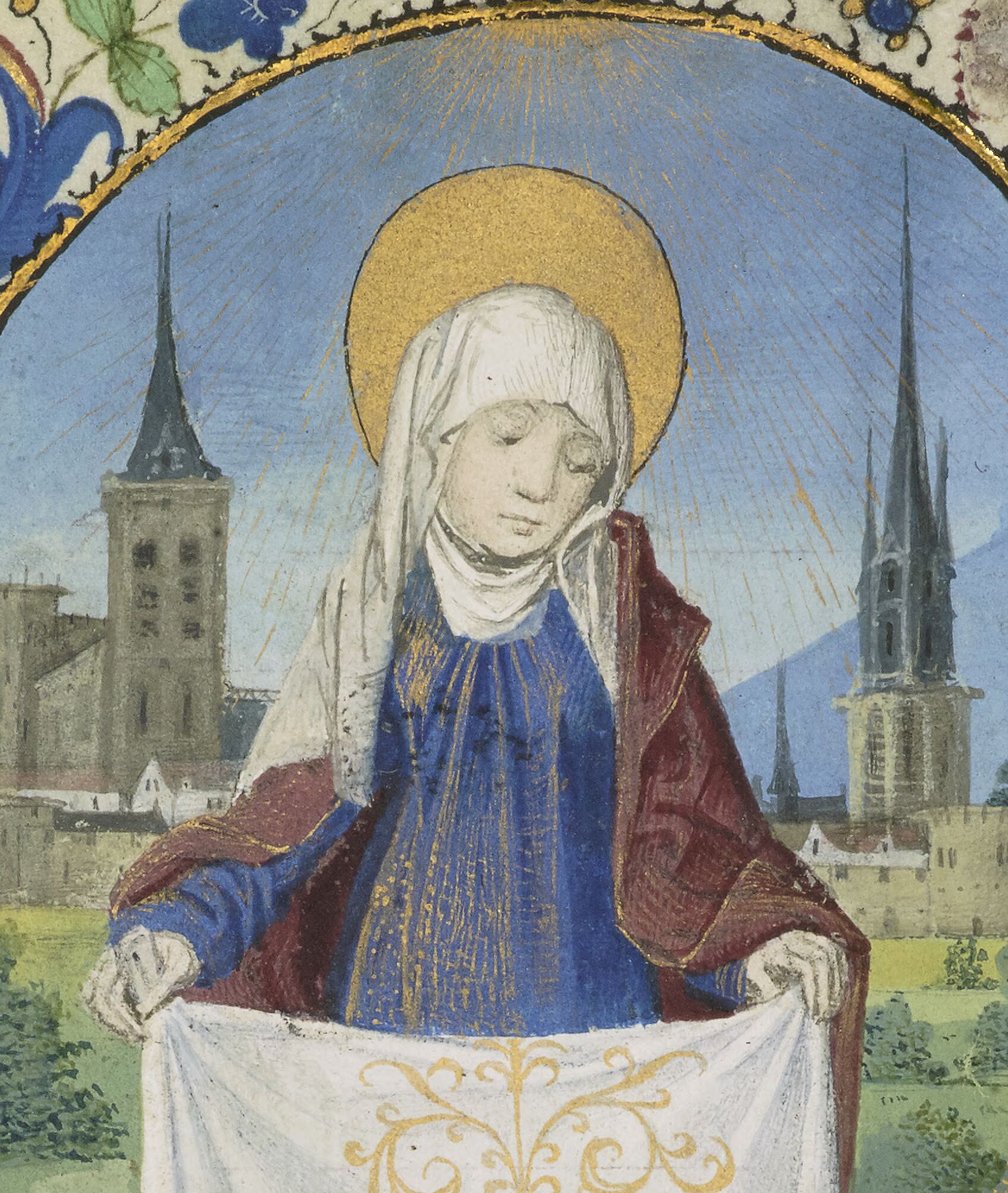 St veronica â manuscript art