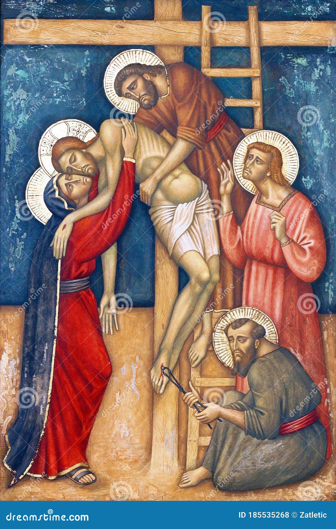 Precious blood jesus stock photos