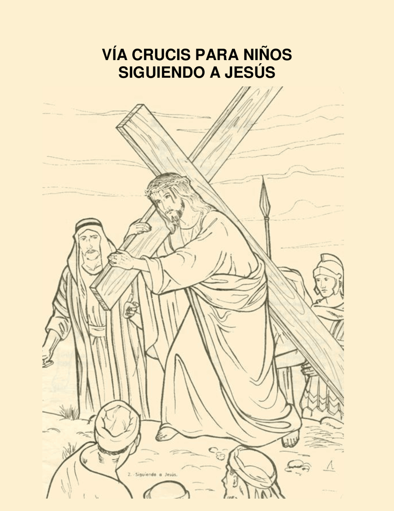 El viacrucis de jesãºs apuntes de religiãn