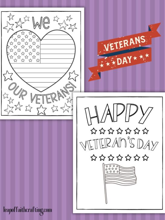 Veterans day coloring pages free printables