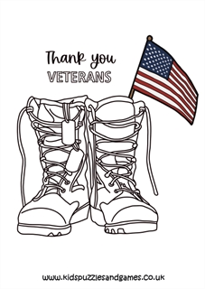 Thank you veterans louring page