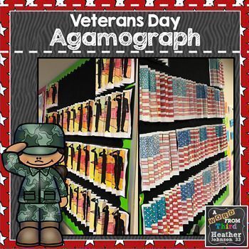 Patriotic veterans day memorial day activity agamograph veterans day activities memorial day activities veterans day