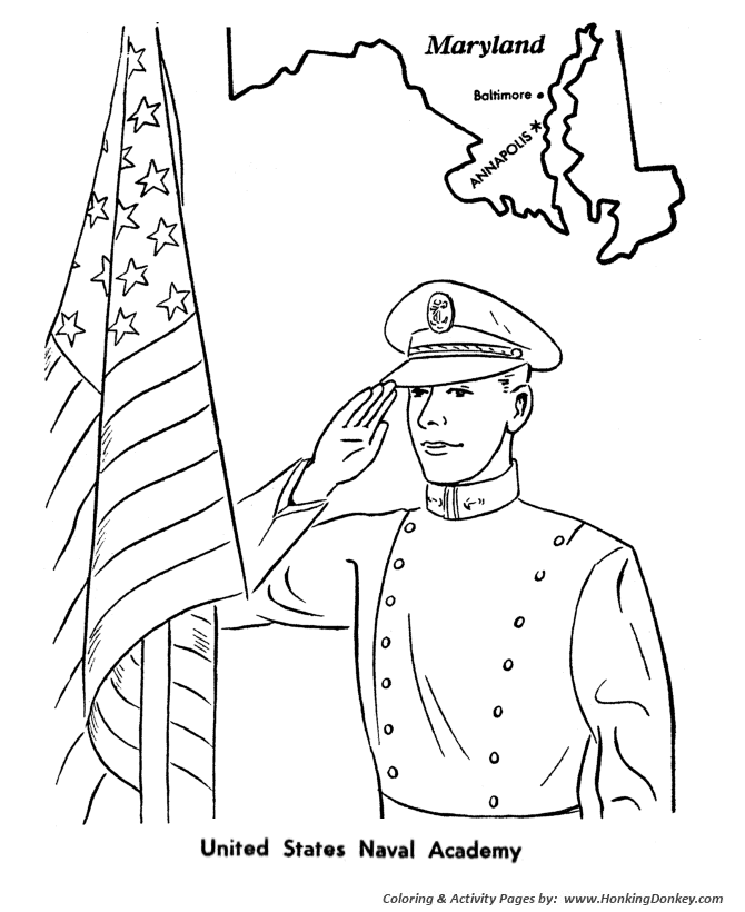 Veterans day coloring pages