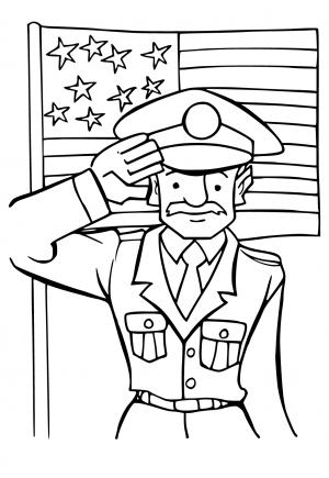 Free printable veterans day coloring pages for adults and kids