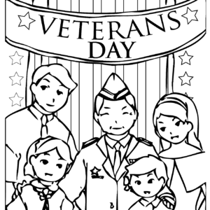 Veterans day coloring pages printable for free download