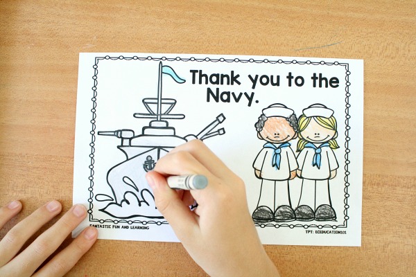 Thank you veterans military easy reader