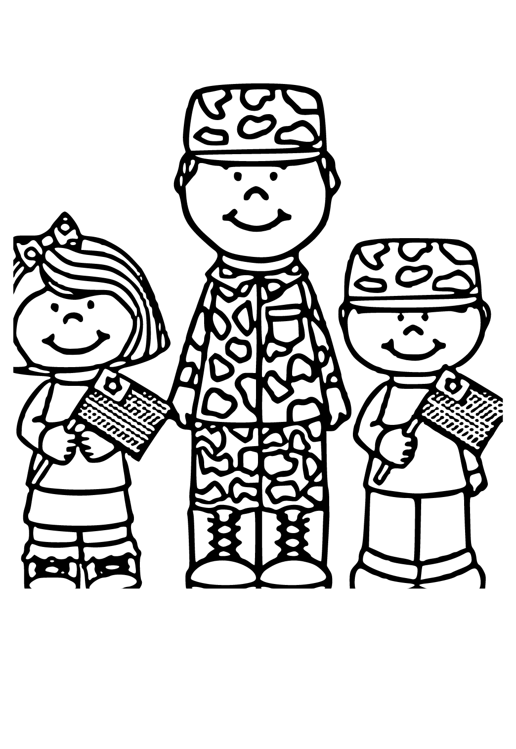 Free printable veterans day children coloring page sheet and picture for adults and kids girls and boys