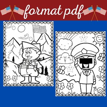 Patriotic veterans day coloring pages printable veterans day coloring sheets