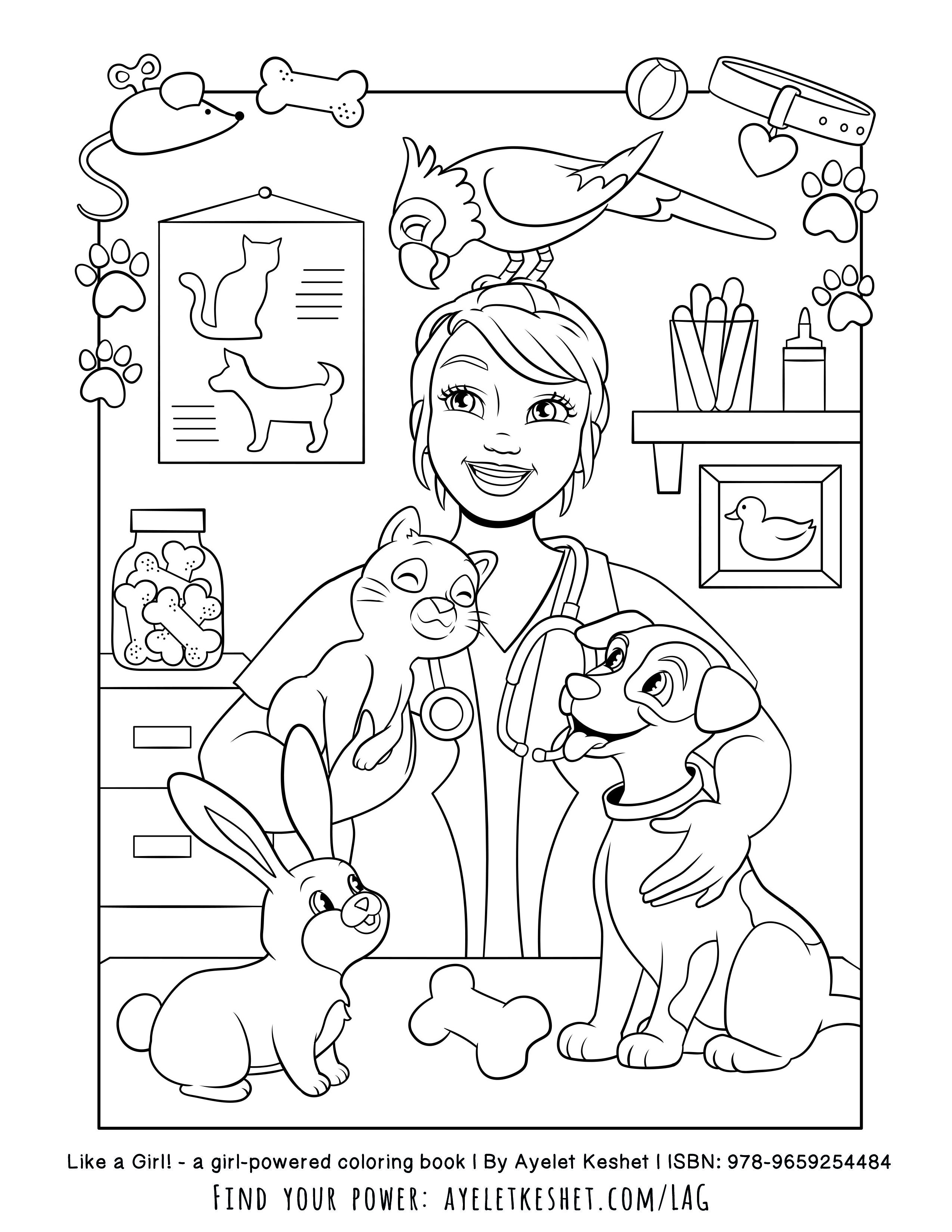 Girl power free printables of the coloring book like a girl free printable coloring pages coloring pages coloring books