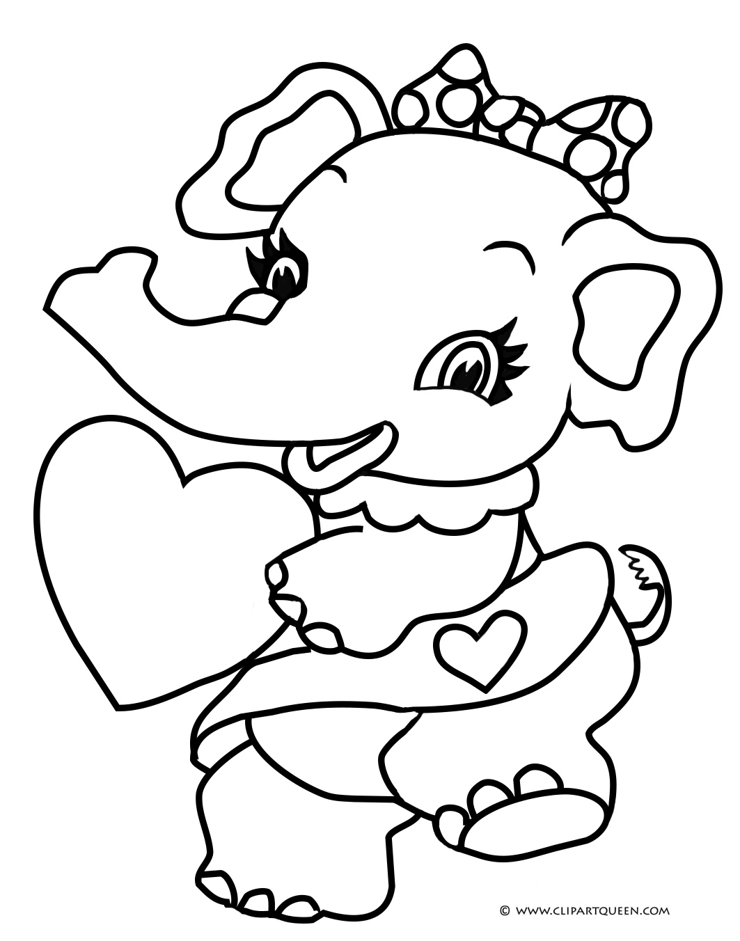 Valentines day coloring pages