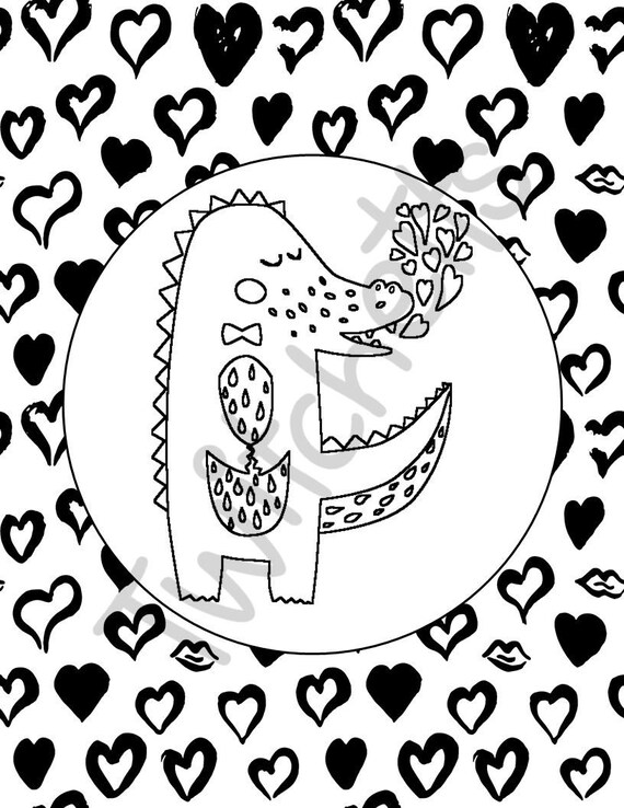 Valentines day coloring book heart coloring pages animal coloring sheets animal valentines kids coloring pack valentines printables