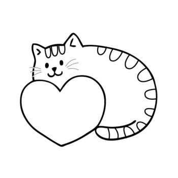 Valentines day coloring pages for kids by hello little thing tpt