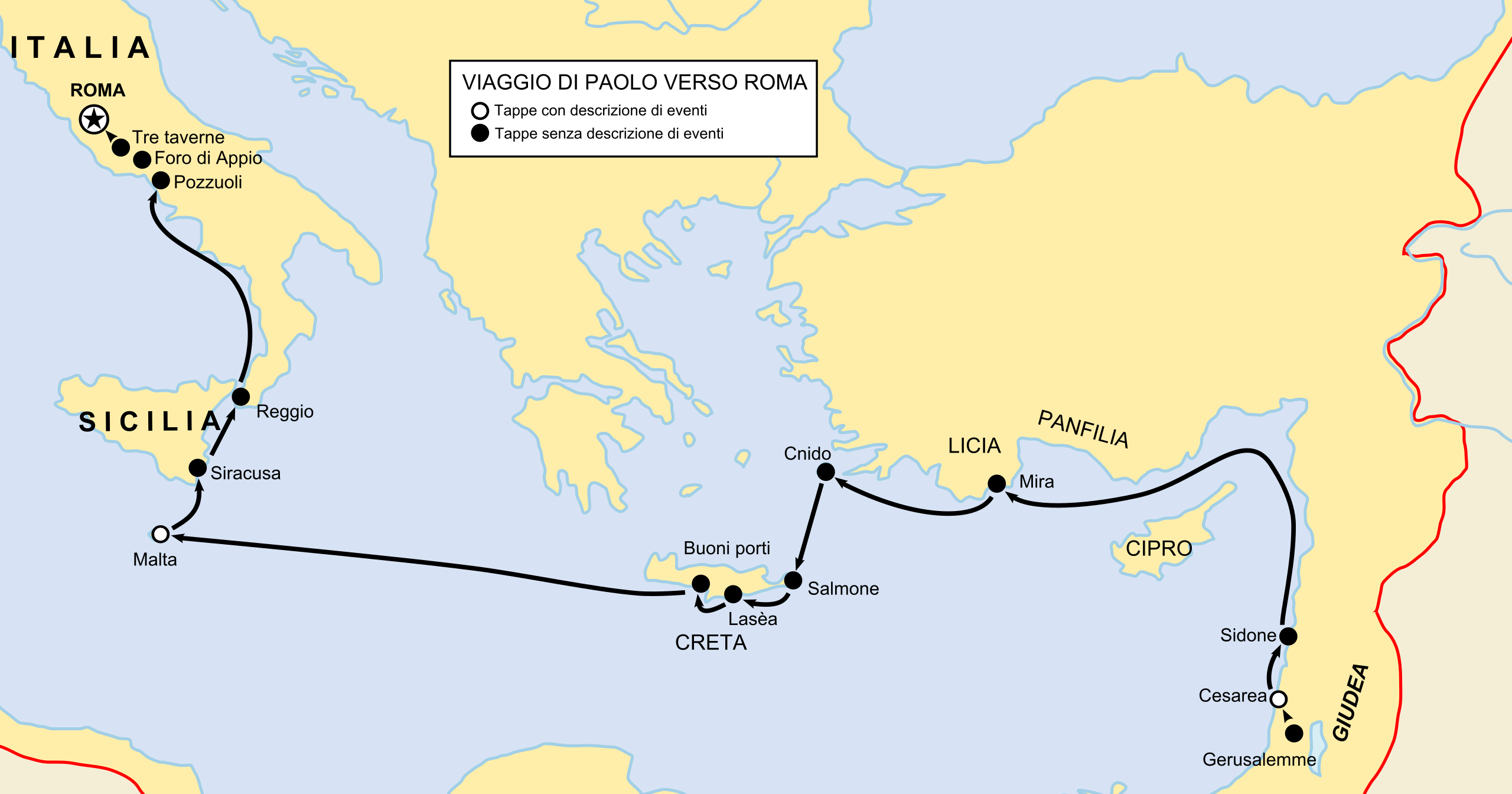 El viaje misionero de pablo a roma â escriturasagrada