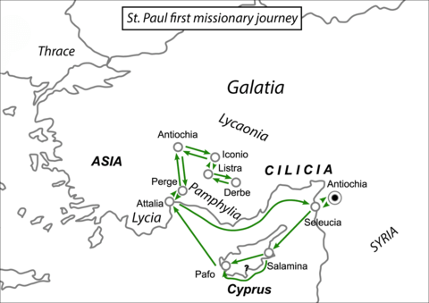 St pauls first missionary journey coloring page free printable coloring pages