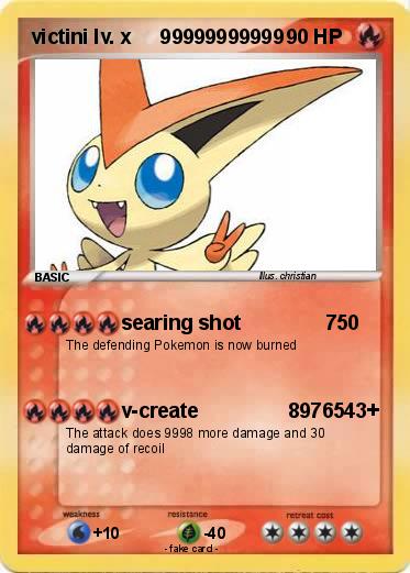 Pokemon victini lv x