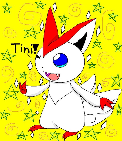 Shiny victini the victory star by sandy