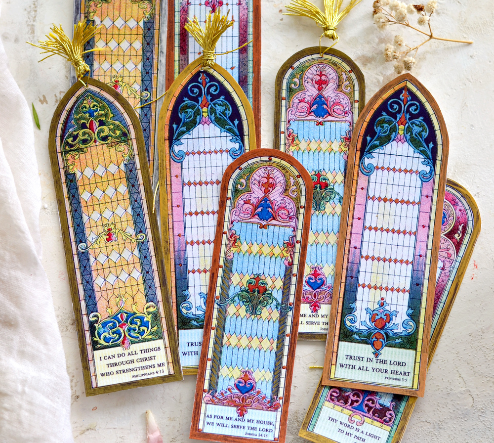 Religious bookmarks free printables