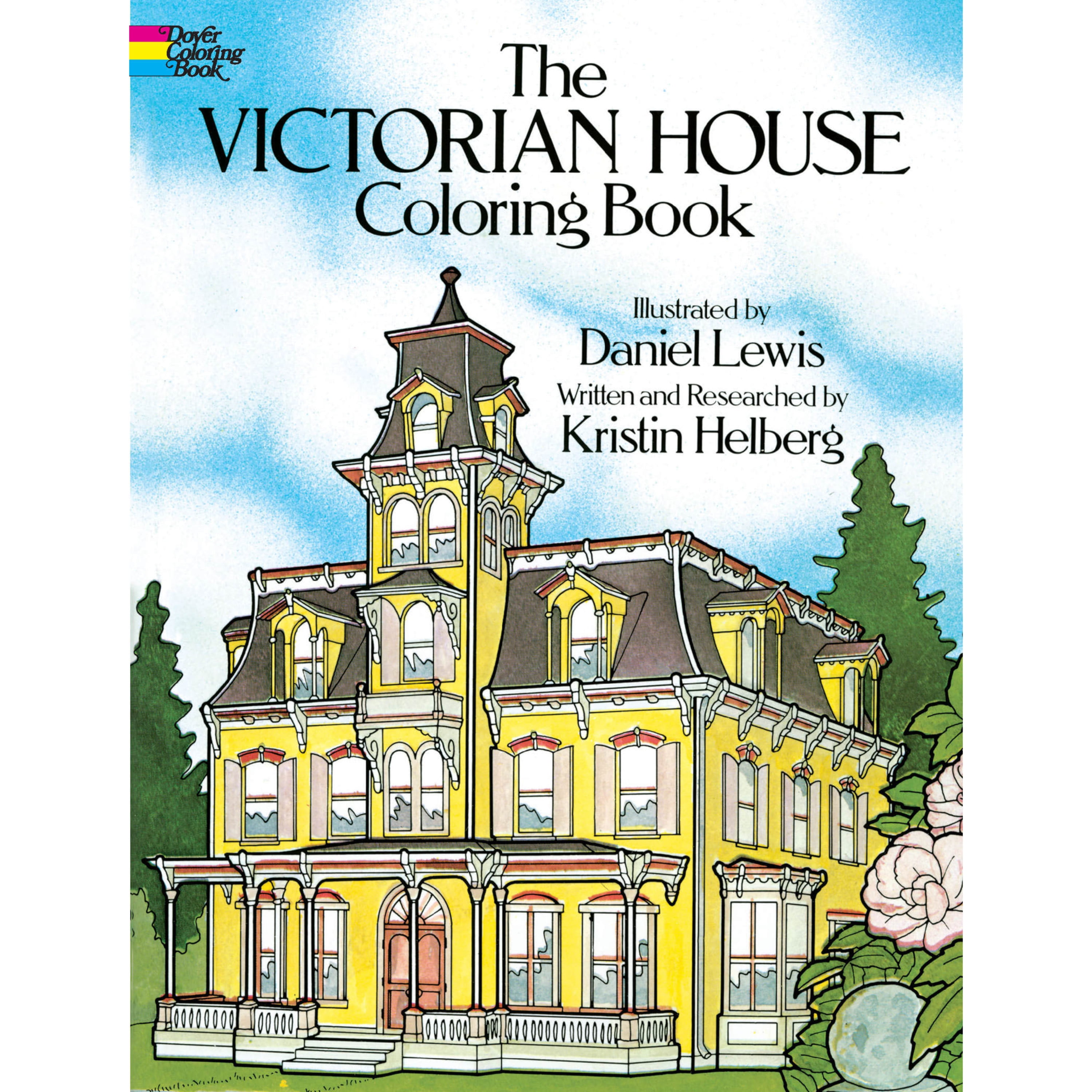 Dover coloring book victorian houses