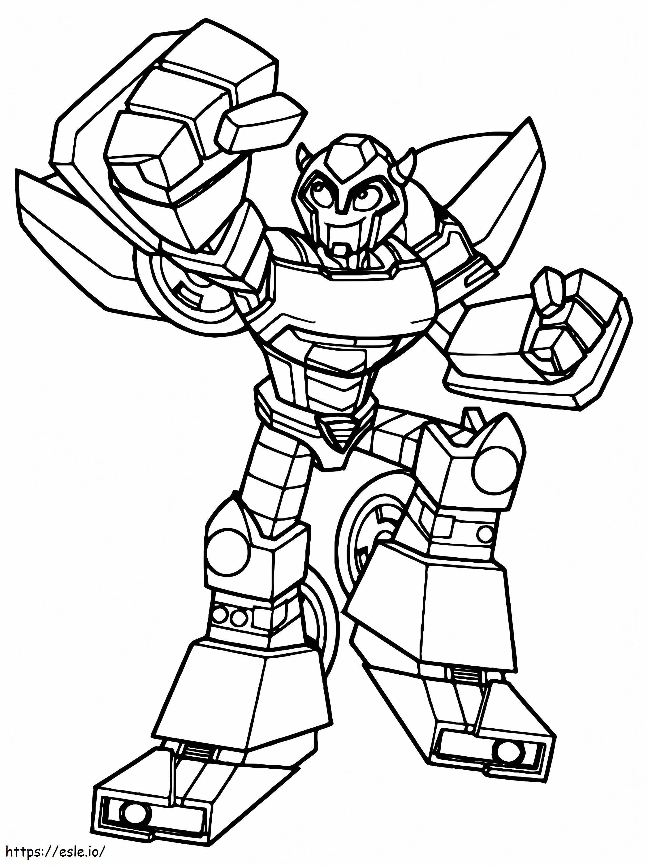 Victorus bumblebee coloring page