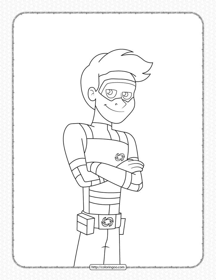 Henry danger pdf coloring page for kids coloring pages for kids coloring pages easy drawings