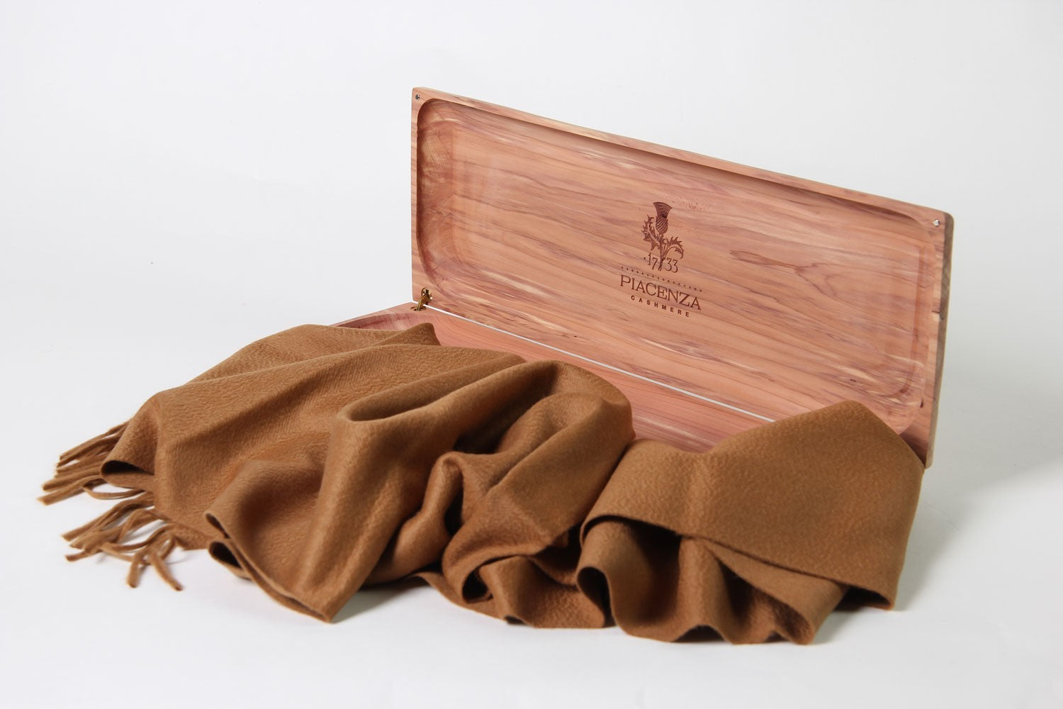 Natural color vicuãa scarf â piacenza cashmere