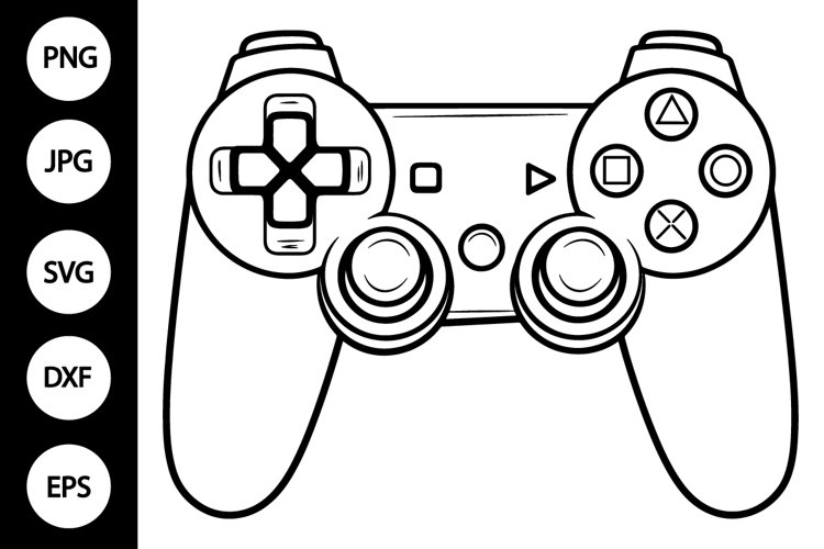 Outline console controller svg