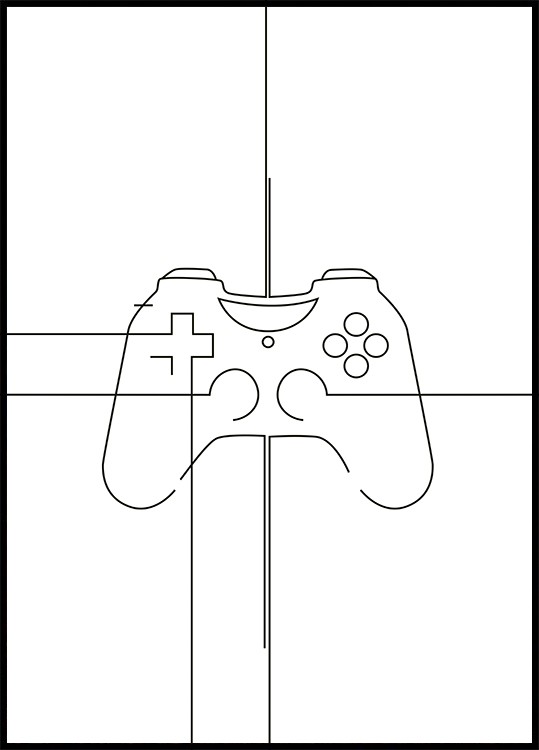 Game controller poster