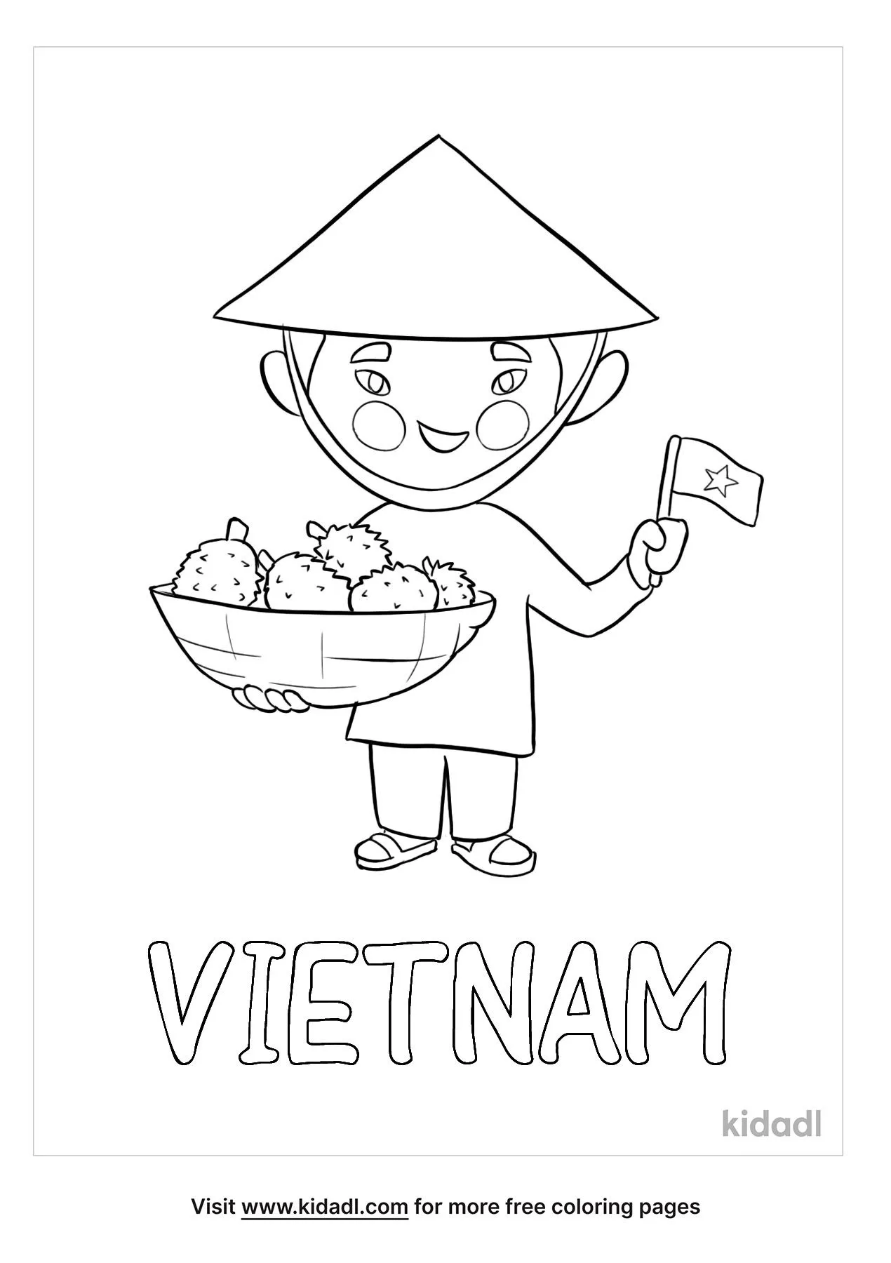 Free vietnam coloring coloring page coloring page printables