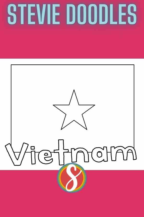 Free vietnam coloring page â stevie doodles